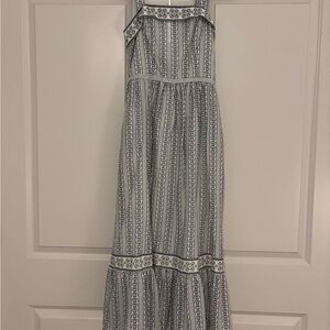 Max Studio Black and White Maxi Dress